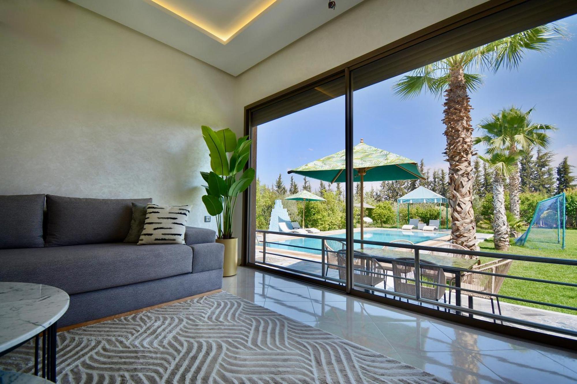 Ferme De Vacances Avec Une Grande Villa A Marrakech Marrakesh Eksteriør bilde