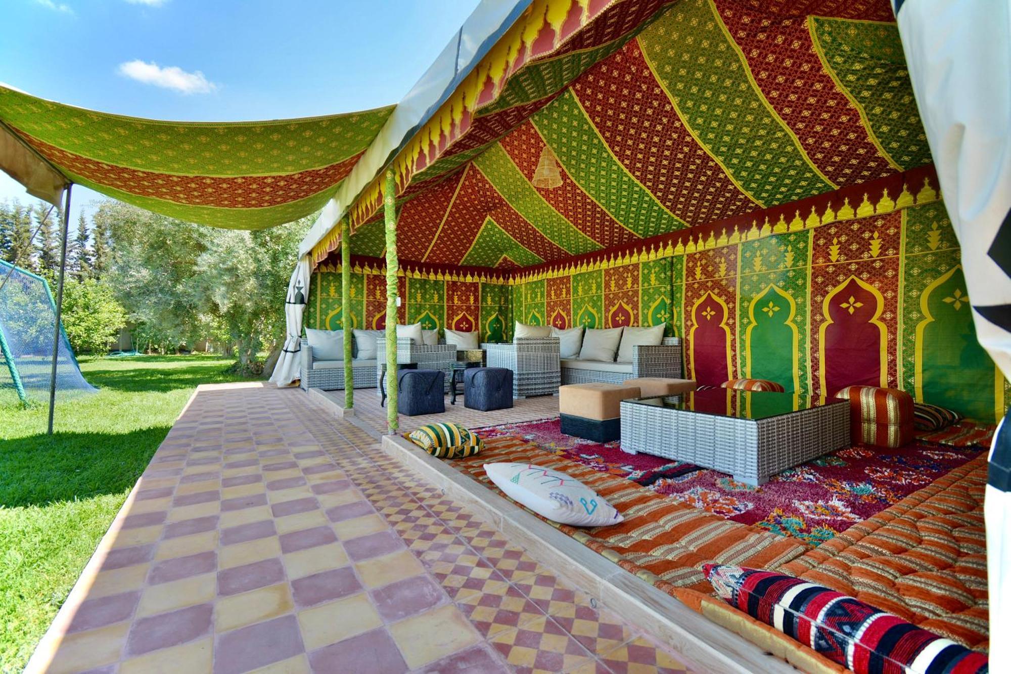 Ferme De Vacances Avec Une Grande Villa A Marrakech Marrakesh Eksteriør bilde