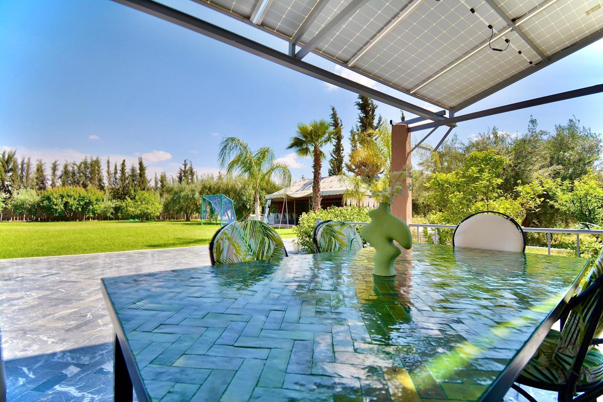 Ferme De Vacances Avec Une Grande Villa A Marrakech Marrakesh Eksteriør bilde