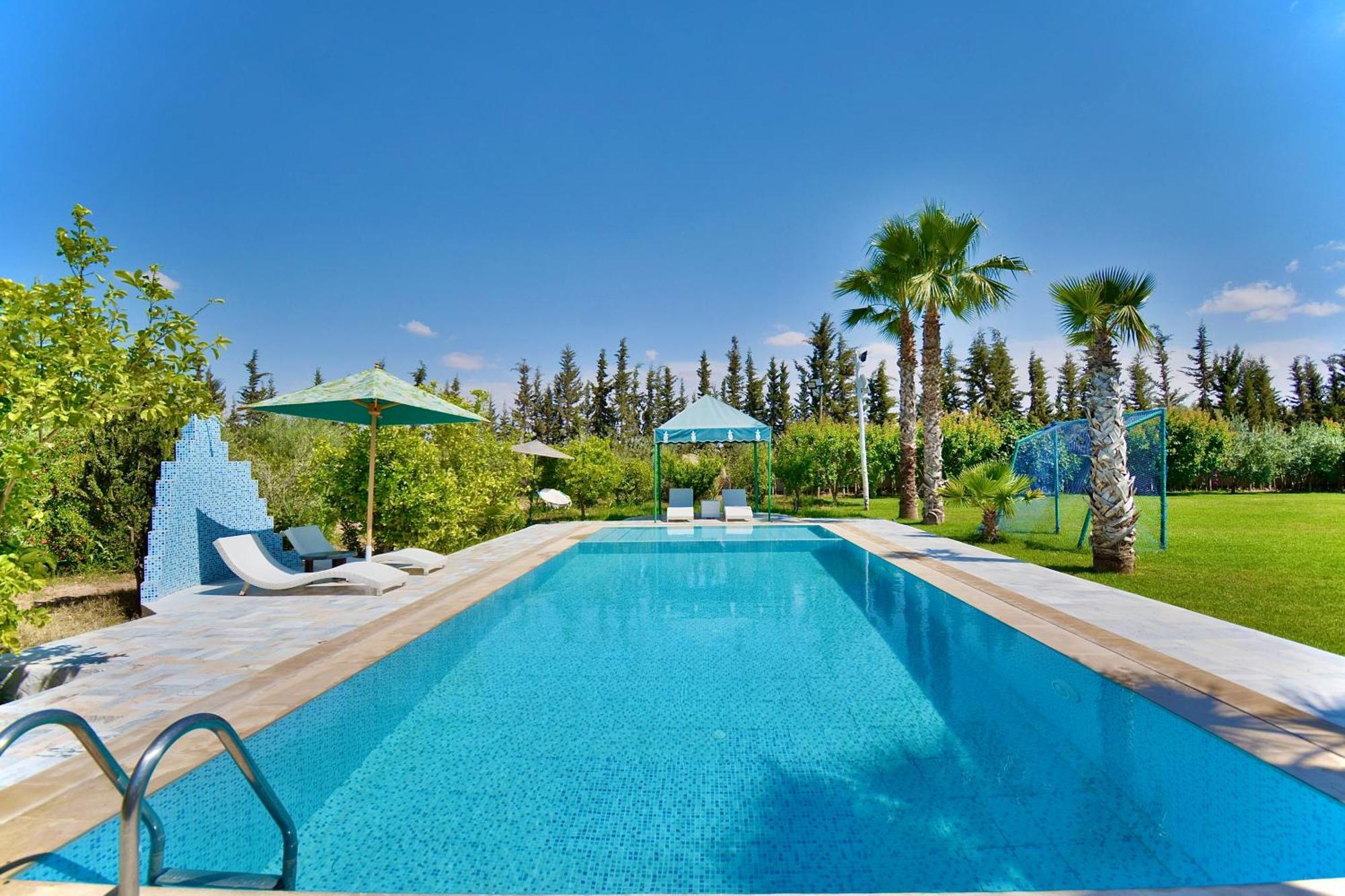 Ferme De Vacances Avec Une Grande Villa A Marrakech Marrakesh Eksteriør bilde