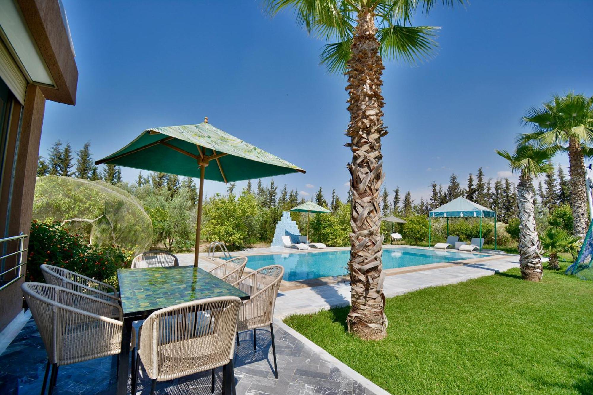 Ferme De Vacances Avec Une Grande Villa A Marrakech Marrakesh Eksteriør bilde
