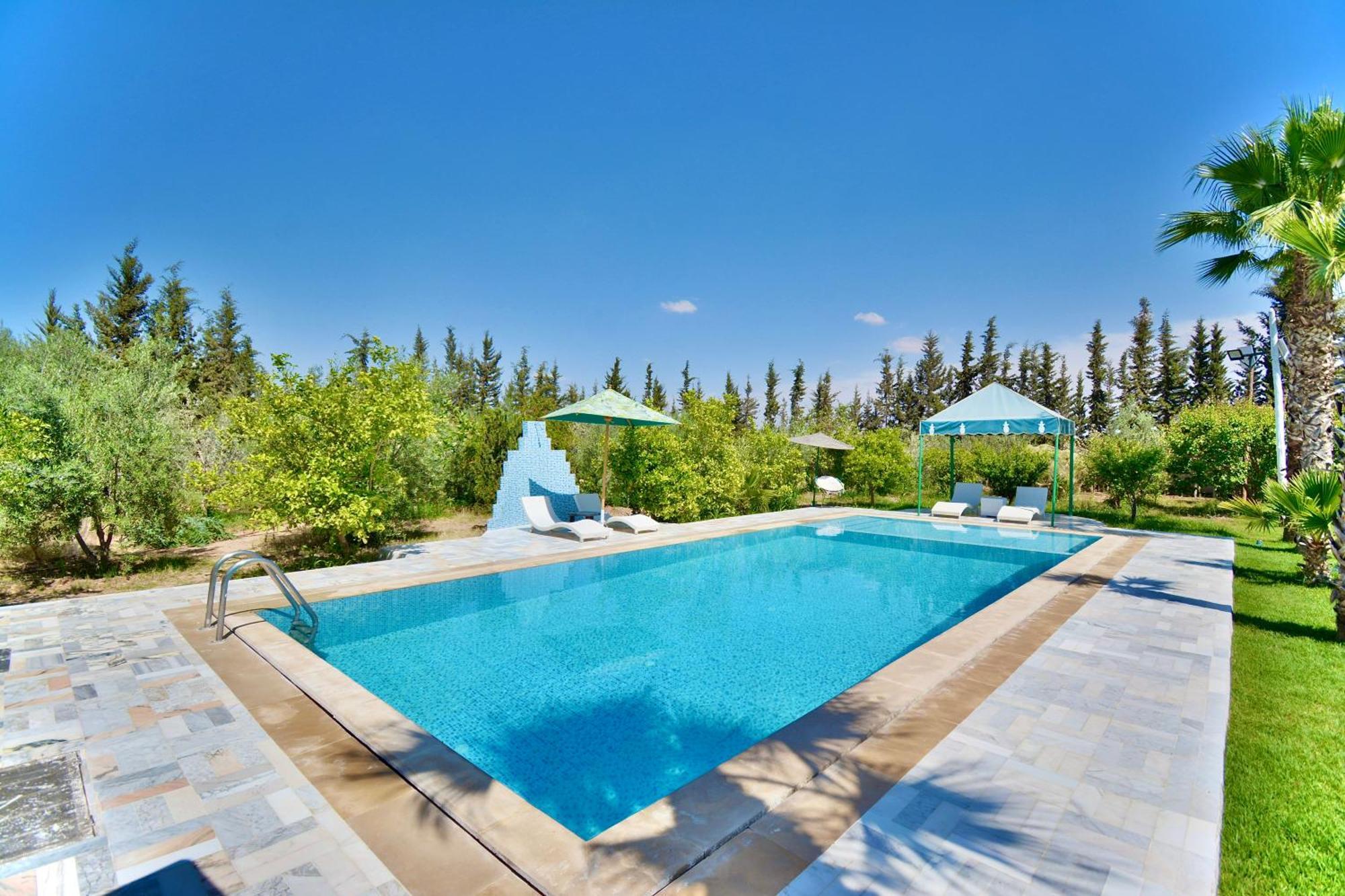 Ferme De Vacances Avec Une Grande Villa A Marrakech Marrakesh Eksteriør bilde