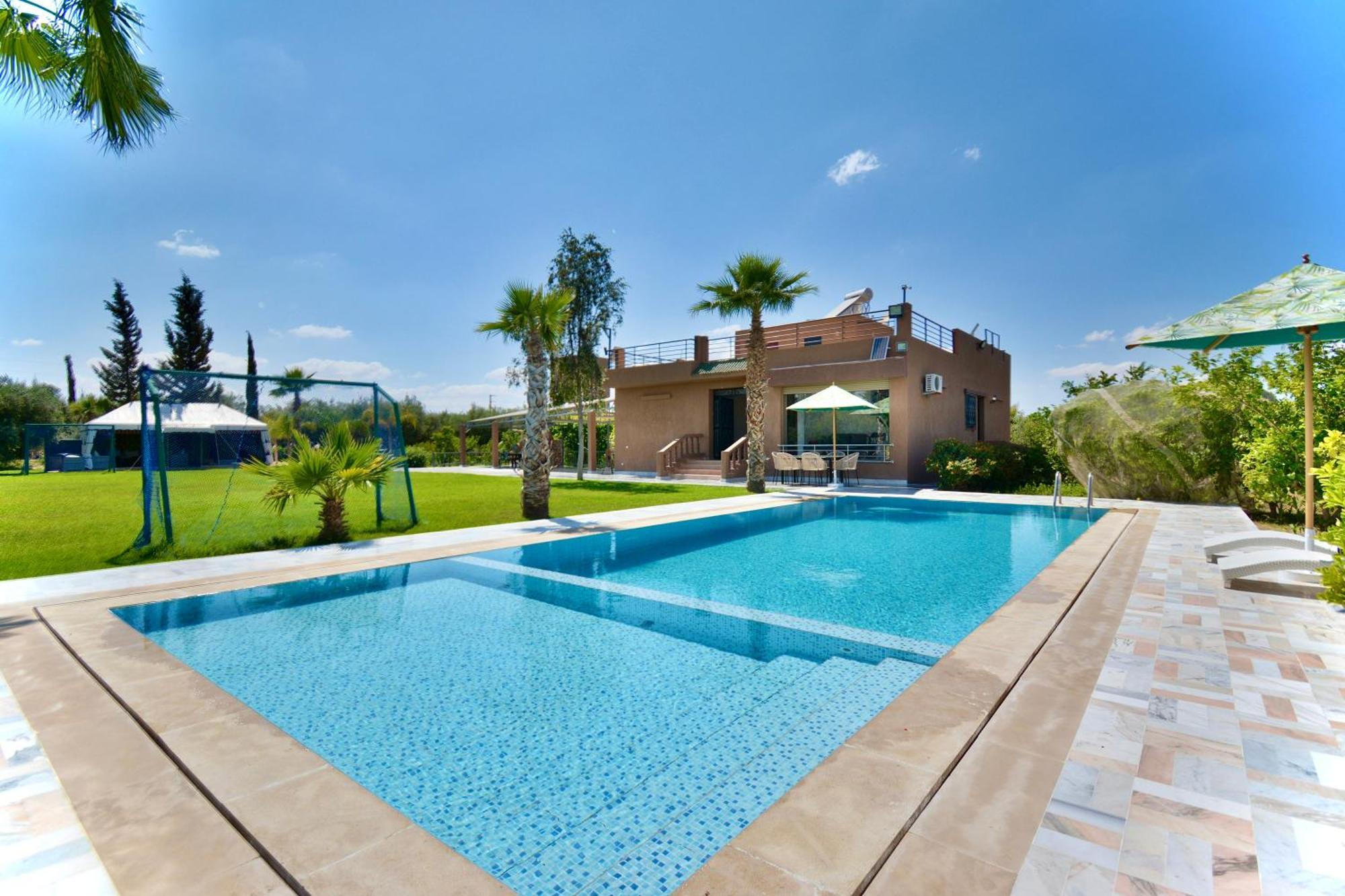 Ferme De Vacances Avec Une Grande Villa A Marrakech Marrakesh Eksteriør bilde