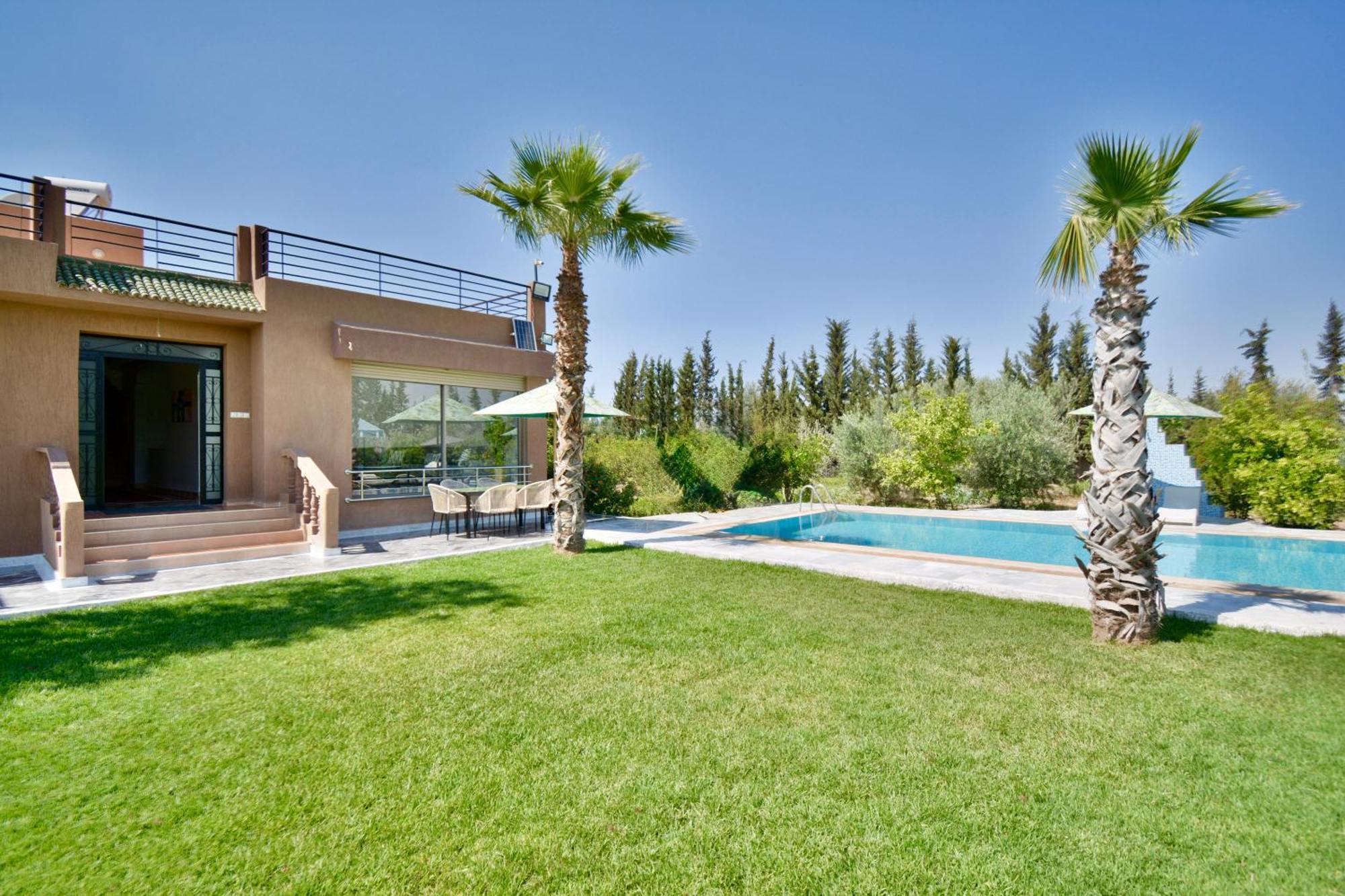 Ferme De Vacances Avec Une Grande Villa A Marrakech Marrakesh Eksteriør bilde